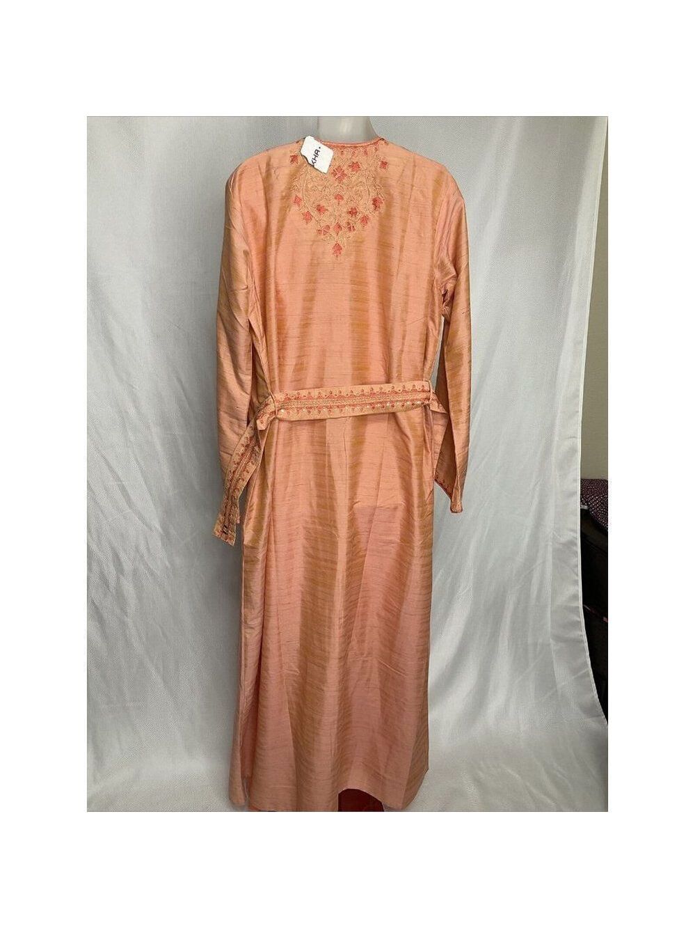 NWOT Kashkha Versatile style two-piece jalabiya Indian wedding outfit orange - Picture 6 of 10